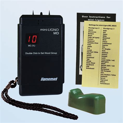 lignomat mini ligno vochtmeter|mini ligno md manual.